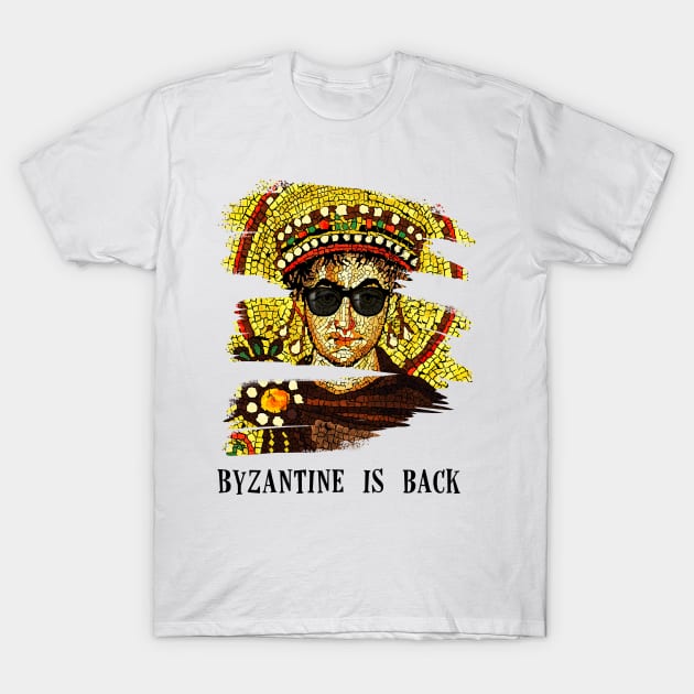 Justinian I: The Resplendent Emperor of the Byzantine Empire T-Shirt by Holymayo Tee